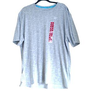 Reebok | grey loose long running t-shirt